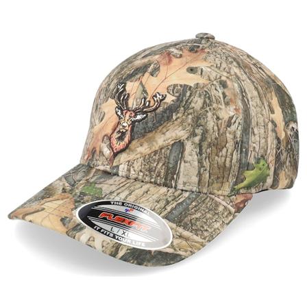 Hunter - Camo flexfit Caps - Deer Logo Patch True Timber Kanati Flexfit @ Hatstore