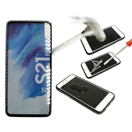 Full Frame Glas skydd Samsung Galaxy S21 FE 5G (SM-G990B)