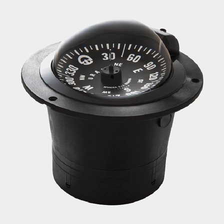 Riviera nedfälld kompass BU1 Urania 4", svart