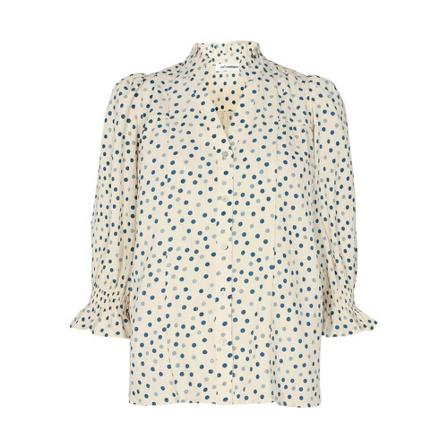 Co'Couture Dot S/S Shirt inbo, Dame Bluser