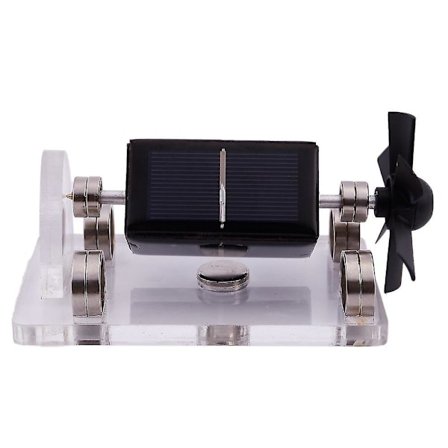 Solcelledrevet magnetisk levitation model, svævende Mendocino motor, pædagogisk model St41