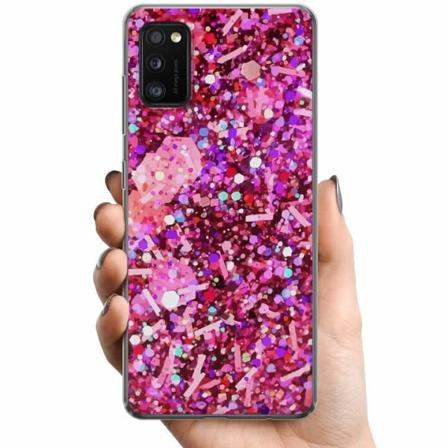 Samsung Galaxy A41 Tpu Mobilskal Glitter