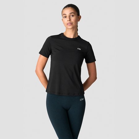 ICANIWILL Training T-Shirt High Neck Wmn, Black