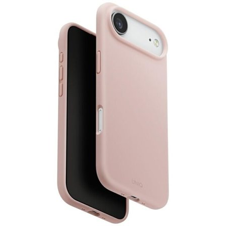 Uniq Lino iPhone Air Magclick opladningsetui - pink