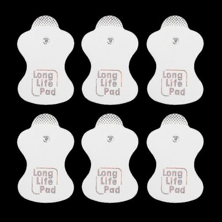 12 st/6 par Ersättning för Omron Massageapparater Elepuls Long Life Pad - JZ