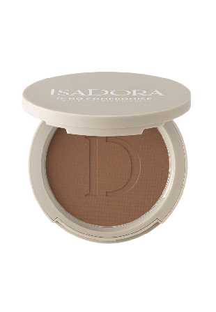 IsaDora The No Compromise Matte Longwear Powder Puder Dam Brun 7 G