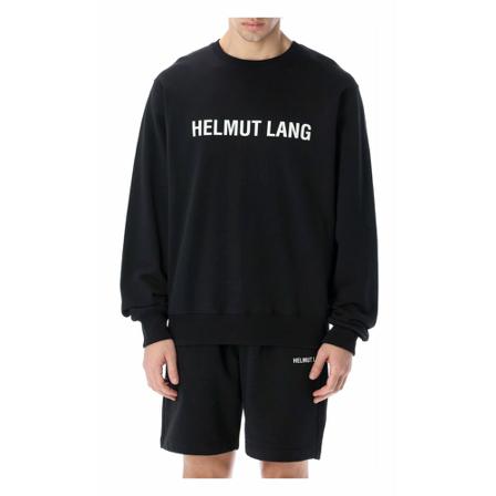 Helmut Lang, Sweatshirt L09Hm 522F Zwart, Heren, Maat:S