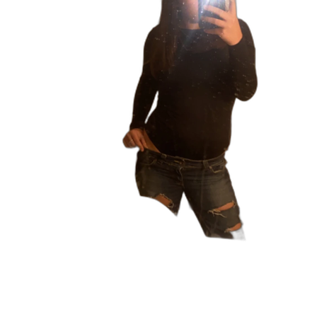 Blå jeans med slitningar