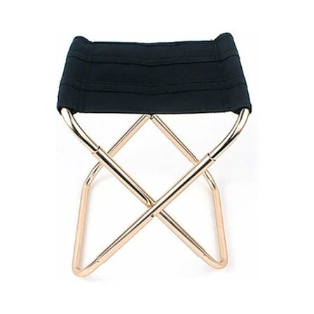 Folding Stol, Utendørs Folding Stol Bærbar Aluminium Foldbar Camping Tra