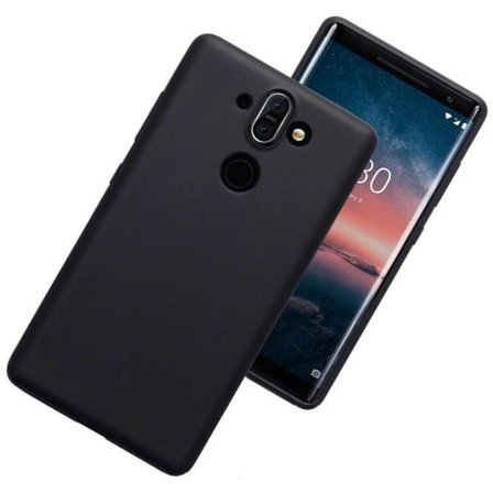 Nokia 8 Sirocco Ultratunn Silikonskal - Svart