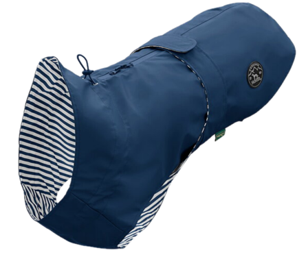 Hunter - Regnfrakk Milford Blue 65 cm - Med glidelås i nakken - Hund - Hundeklær & potesokker - Hundedekken & regndekken - ZOO.no
