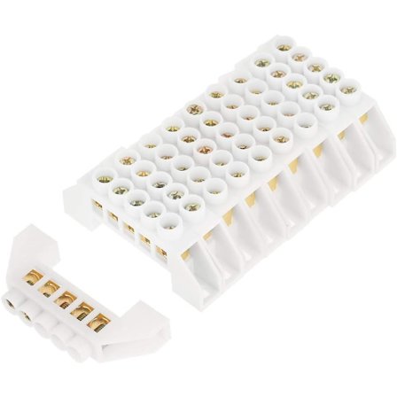 10 st Terminalblock - Elektrisk Terminalblock Fasutbrytning B