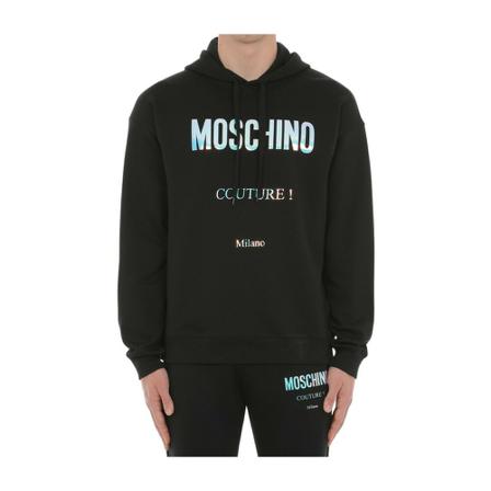 Moschino Hoodies Sort, Herre