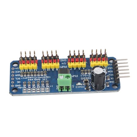 PWM Servo Driver 16-kanals motorstyringskortmodul IIC-grensesnitt PCA9685 for robot