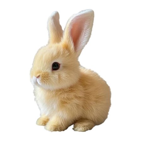 Elektronisk Plysjkanin Kompis Kosedyr som Kan Hoppe og Lage Lyder, Myk Plysjleke for Påske, Gutter og Jenter, LGL