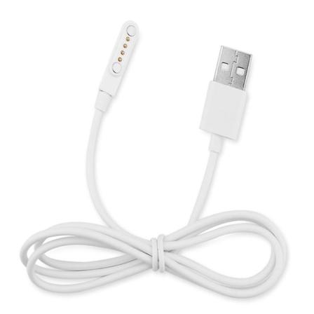 Universal Smart Watch-oplader Kompatibel - Til Kw88 Kw18 Gt88 G3 Smartwatch Usb Strømkabel 4 Pin Magnetiske Opladningskabler