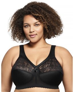 Bh utan bygel med Magic Lift-funktion Svart - F125 - Glamorise