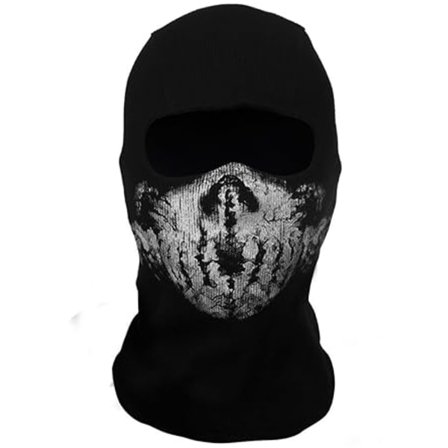 Balaclava med hodeskalle - Moto Maske for Call of Duty-fans - Farge: B - Perfekt