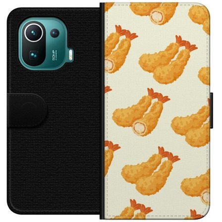 Plånboksfodral till Xiaomi Mi 11 Pro med Räkor