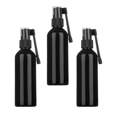 3 stk. sorte lysblokerende sprayflasker til udendørs brug, beholder til væske
