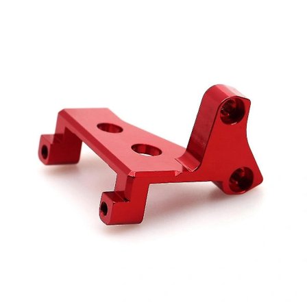 Metallisk midtlås servo feste for Trx4 Trx6 1/10 RC Crawler bil oppgraderingsdeler tilbehør, 2