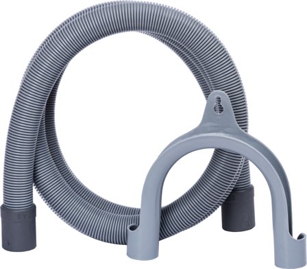Gelia 3008009032 Avloppsslang grå 1500 mm, Inomhusavlopp
