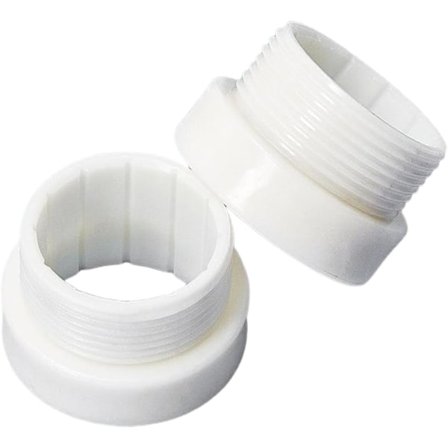 Pool Parasol Muffe | Parasol Muffe til Poolside, Parasolhul Pool Parasol Adapter, Gevind Parasol Pool Indsatser, Parasolfod Dele Udendørs