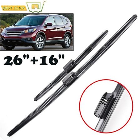 26 & 16 Vindrutetorkarblad för Honda Crv Cr-v 2012 - 2016 4:e generationens vindrutetorkare 2013 2014 2015