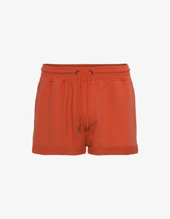 Women Organic Sweatshorts - Dark Amber - XL
