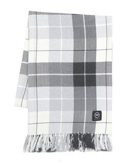 Plaid Adam plaid Recycled Mørke grå