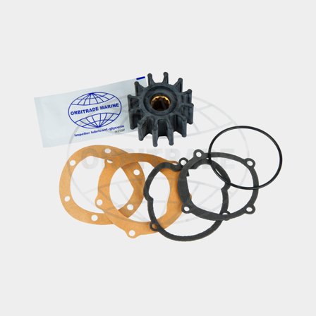 Impellerisarja Orbitrade 21951348 / 21951346 / 21213660, sisämoottorille, Volvo Penta D2-55, D2-75, 3,0, 4,3, 5,7, 7,4, 8,1, 430, 431, 432, 434