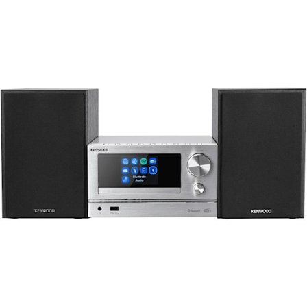 Mikrosystem - Kenwood - M-7000S-S - Silver - Bluetooth - USB - CD - DAB+FM radio