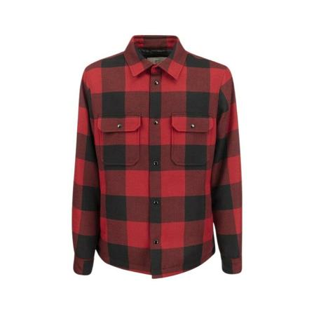 Woolrich Multicolor Alaskan Check Shirt Jakke Rød, Herre