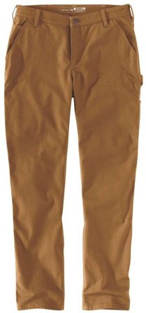 Carhartt Workwear Carhartt W's Relaxed Fit Canvas Work Pant Carhartt Brown - Puusepän Housut & Työhousut