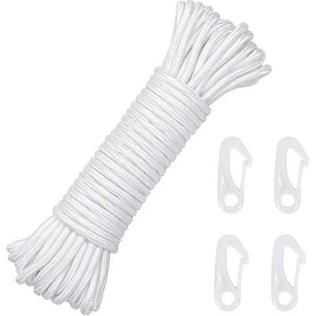 [CA] 15m 6mm Nylon Flaggline Flaggstangtau Tau for Flagg BY