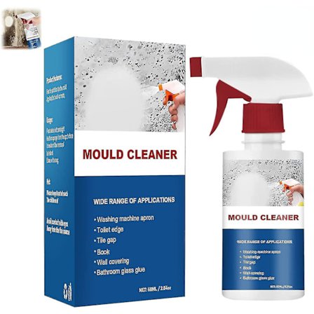 Anti-skimmelsvamp Spray, Skimmelrens Anti-skimmelrensende Skum, Kraftfuld Multifunktionelt Skumrens, Fjerner Pletter Skum Badeværelse
