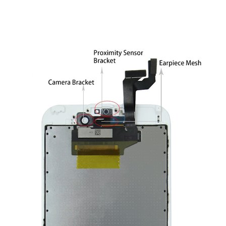 iPhone 6S LCD Skärm Refurbished - Vit