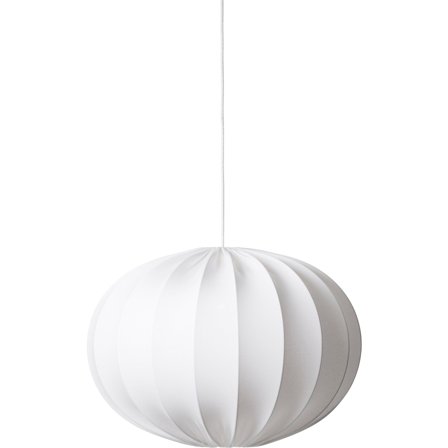 Watt&veke Loftslampe, oval kugle, 65 cm, hvid | KitchenOne