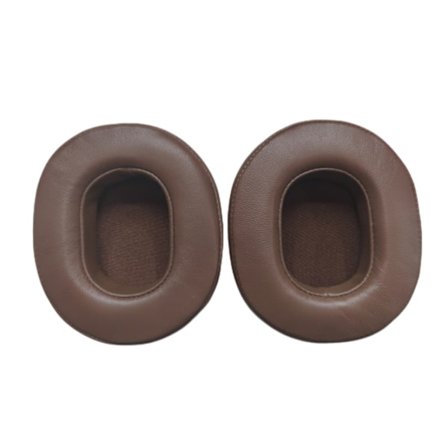 2-pack fårskinnshörlursfodral för Audio-Technica, brun