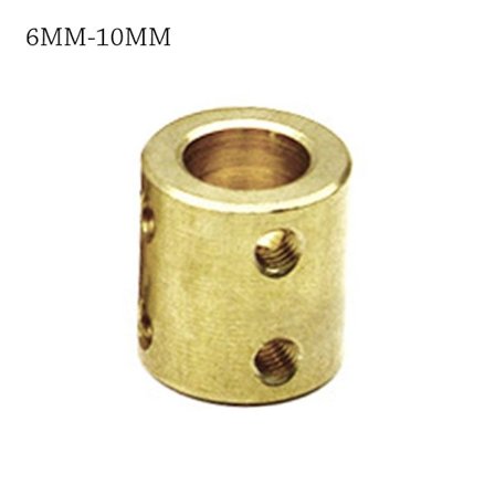 Messinkiä jäykkä liitin moottorin akselin osat 6MM-10MM