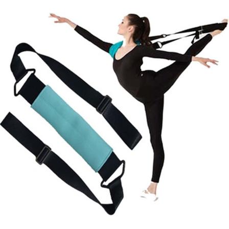 Elastisk benstrekker ballettdans gymnastikkbånd for hjemmet