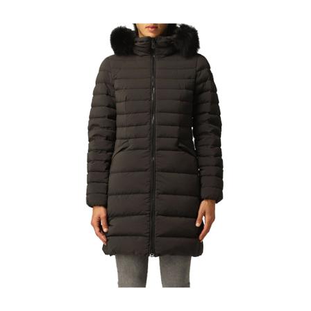 Peuterey, Seriola down jacket Czarny, Kobieta, Rozmiar: 2XL