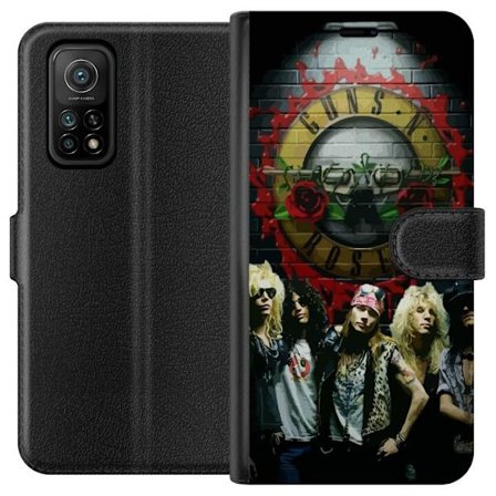 Kompatibelt Plånboksfodral till Xiaomi Xiaomi Mi 10T Pro 5G Guns N Roses Rock Musik Band