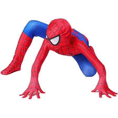 Pojke Tjej Cosplay Kostym Spiderman Cosplay Halloween Cosplay