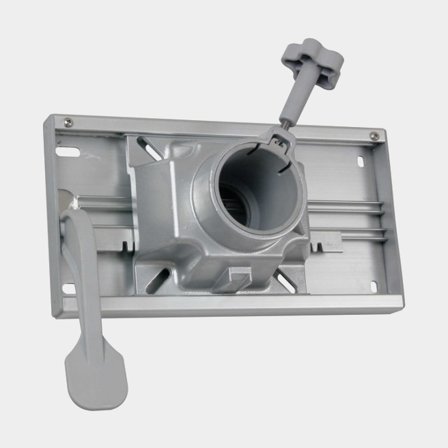 Binario scorrevole ESM, 360°, per Ø6 cm supporto