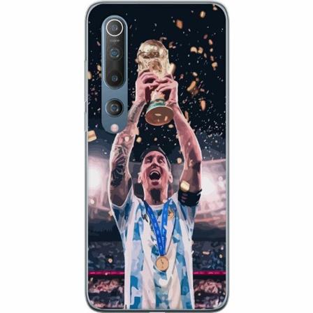 Xiaomi Mi 10 5g Genomskinligt Skal Messi