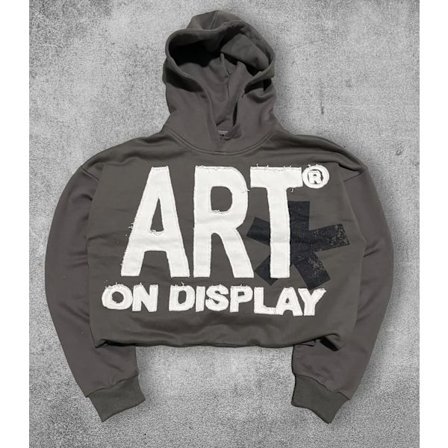 Koreansk Mode Enkel Grå Dobbeltsidet Oversized Lynlås Hættetrøje Dame Y2K Ny Harajuku Gotisk Casual Joker Par Street Wear