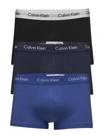 3P Low Rise Trunk Boxerkalsonger Multi/mönstrad Calvin Klein