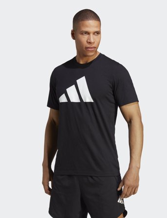 adidas Performance Tr-Es Fr Logo T - Black - S