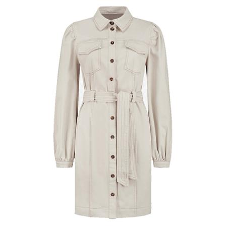 Fifth House, Rowen Dress Beige, Dames, Maat:XL,Katoen